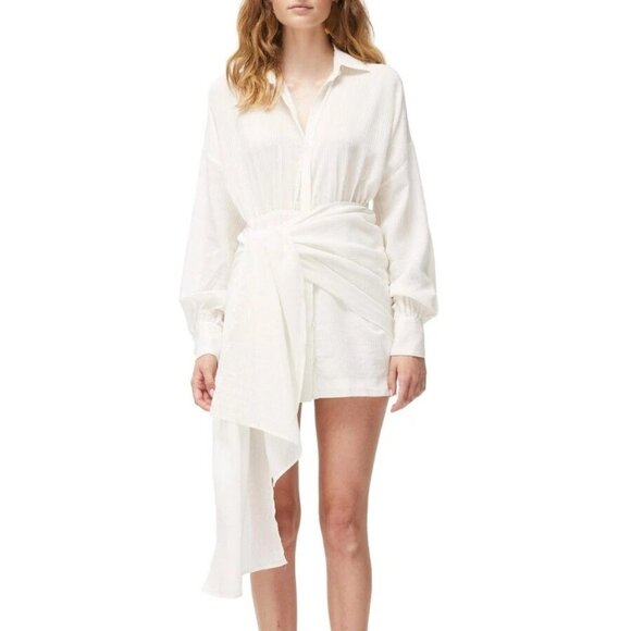 Atoir Ava Dress in Natural Size L mini long sleeve - Picture 1 of 2